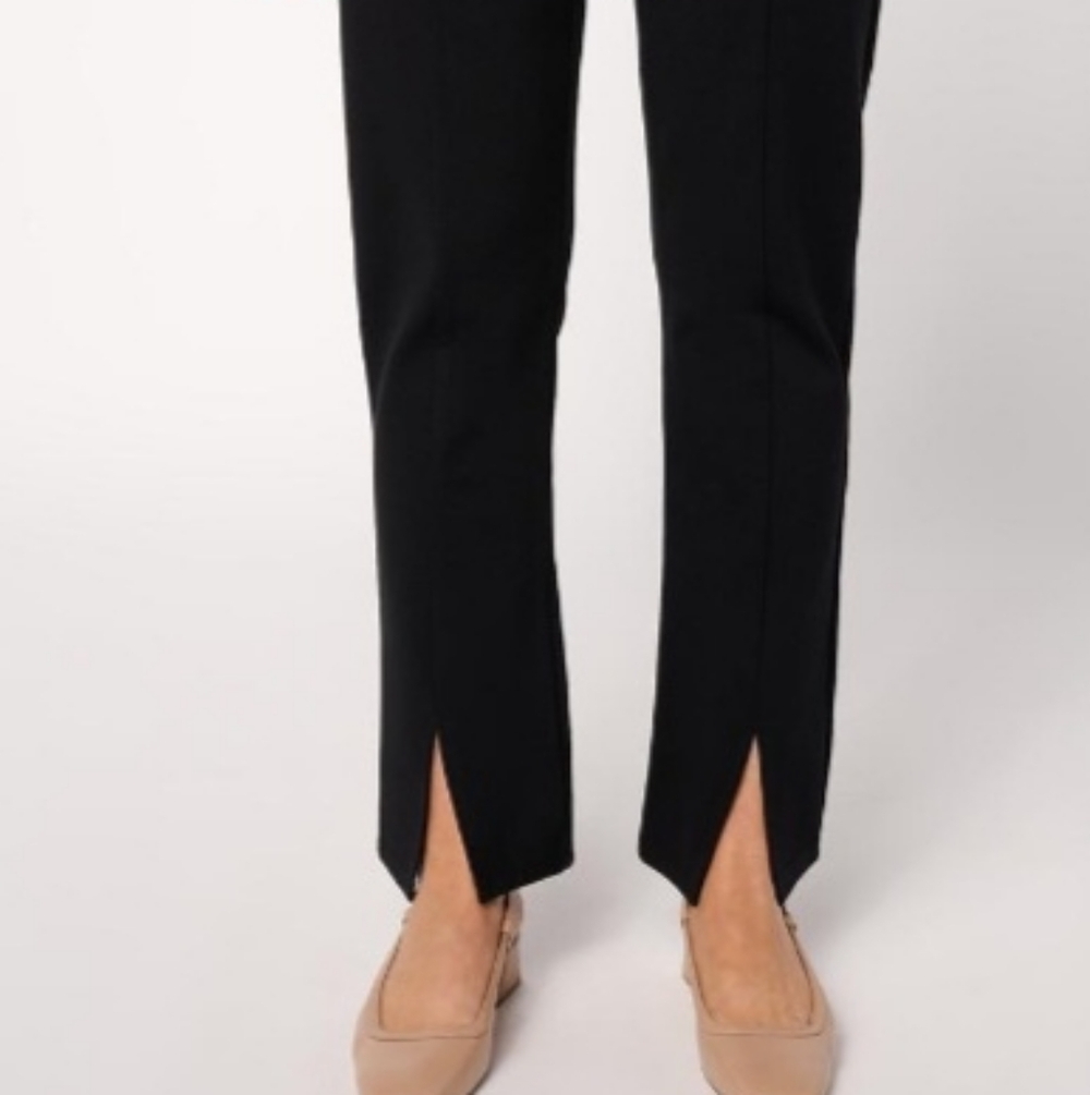Slim leg dress pants 10R Ankle Side Slit